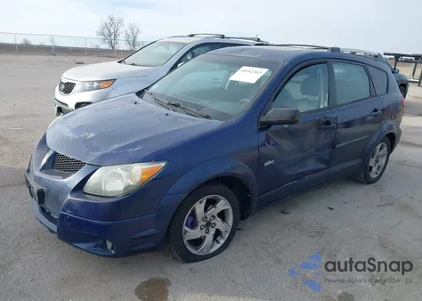 2003 Pontiac Vibe z USA, uszkodzony, nr VIN 5Y2SL62803Z438295